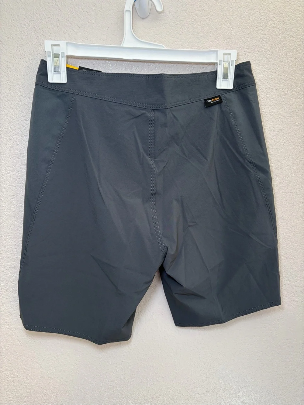 FLORENCE MARINE X F1 BURGEE CORDURA BOARDSHORT Men's Charcoal Swim Board Shorts